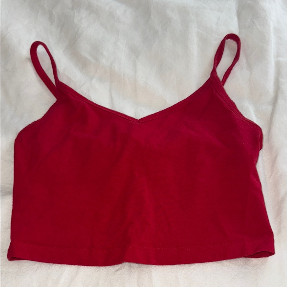 Red Women's Camisole Top